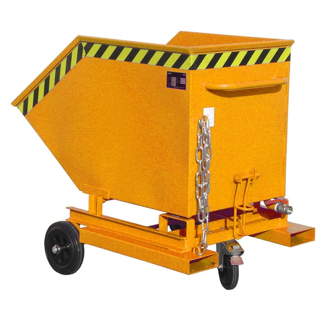Späne-Kastenwagen SKW-ET 400 lackiert orange