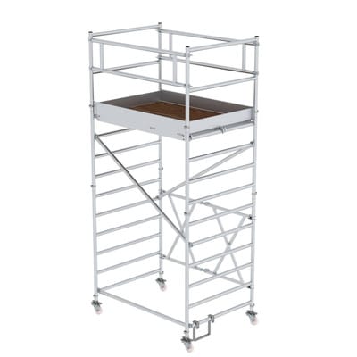 Klappgerüst Arbeitshöhe 4800mm Plattform 1350 x 1800mm