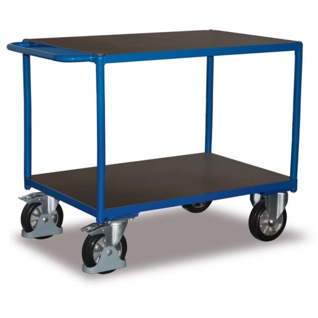 Schwerlast Tischwagen 1000kg mit 2 Ladeflächen à 995 x 700mm