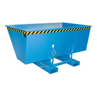 Kippbehälter 1,50m² lackiert blau