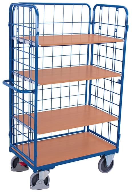 Etagenwagen 500kg 3 Wand 1200 x 800mm