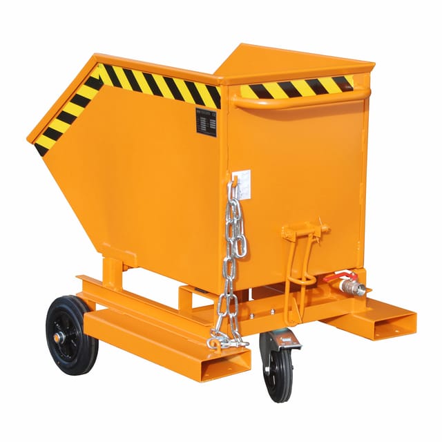 Späne-Kastenwagen SKW-ET 250 lackiert orange