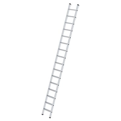 Regalleiter, 16 Stufen, Einhängehaken, senkr. Einhängehöhe 3.930mm