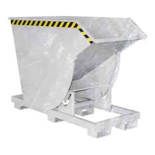 Kippbehälter 0,75m³, 1760 x 820 x 1270, verzinkt
