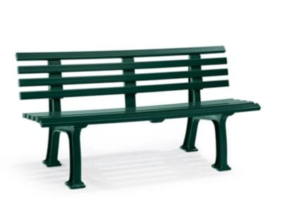 Bank Modell Sylt 3 Sitzer grün 150 cm