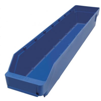 Kleinteilekasten 600 x 120 x 95mm blau