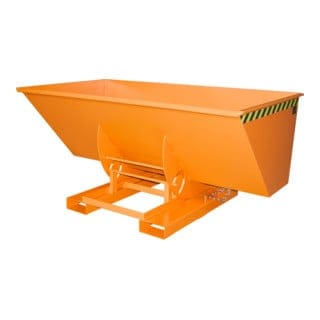 Kippbehälter 1,50m² lackiert orange