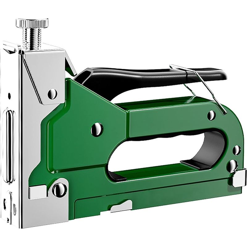 Dieser Pneumatische 3-in-1-nagler In U-form Wird Mit Drei Nagelgrößen Geliefert. Abmessungen: 165 × 25 × 115 Mm.
