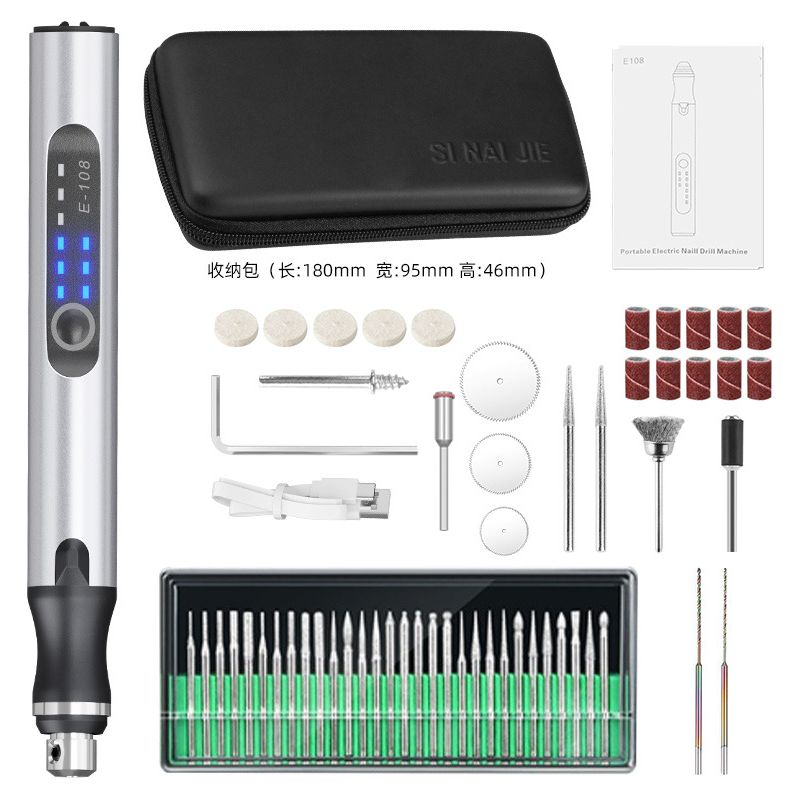 Kabelloser Elektrischer Gravierstift, Usb-wiederaufladbares Gravierwerkzeug-set, Mini-gravierwerkzeug, Tragbarer Diy-rotationsgravierer Für Schmuck