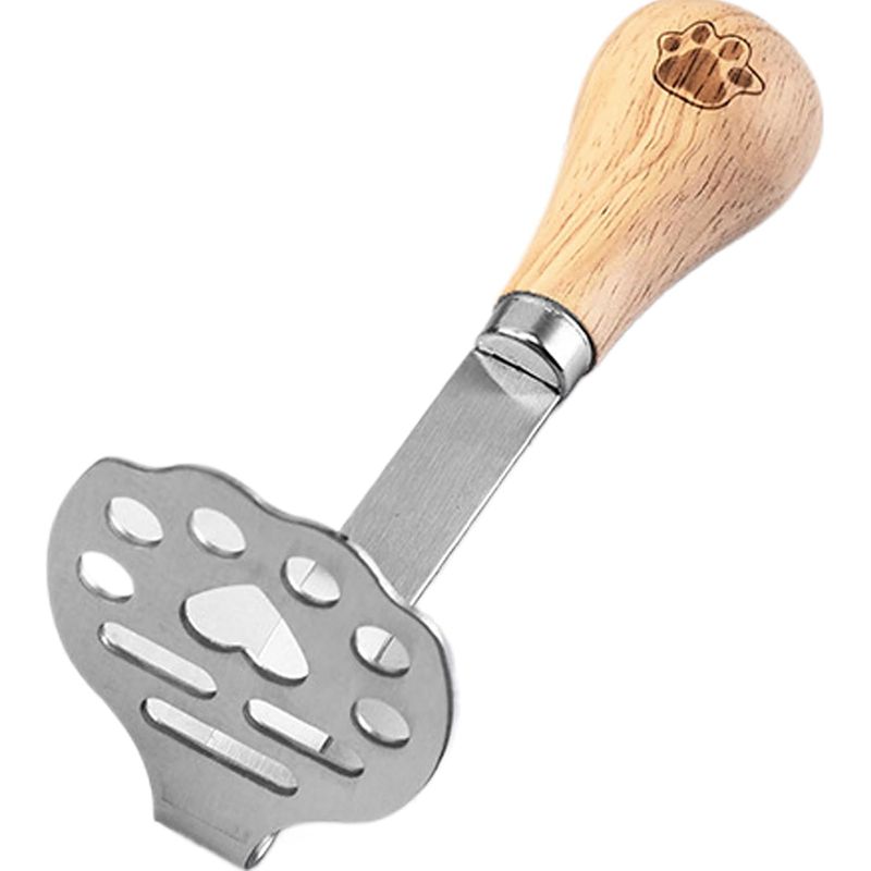Kartoffelstampfer Aus Edelstahl, Robustes Werkzeug Mit Krallen, Manuelles Küchenutensil Für Kartoffeln, Bohnen, Gemüse Und Fleisch, 5,3 X 6,7 X 14,5 Cm