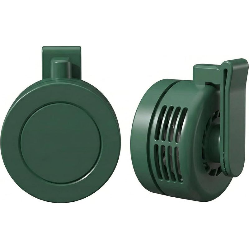 Mini-ventilator, Tragbar, Mit Gürtelclip, 3 Geschwindigkeitsstufen, Usb-aufladbar, Ideal Zum Wandern Und Campen