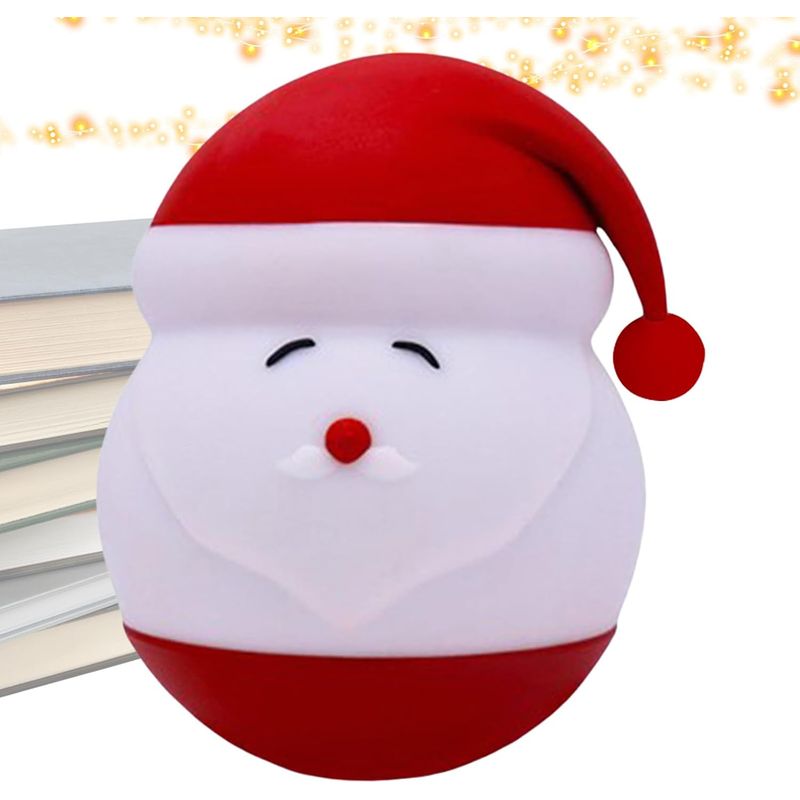 Weihnachtsmann-nachtlicht, Weihnachtsmann-licht, Kleines Nachtlicht Fürs Kinderzimmer, Weihnachtsdekorationslicht Für Die Neujahrsfeiertage