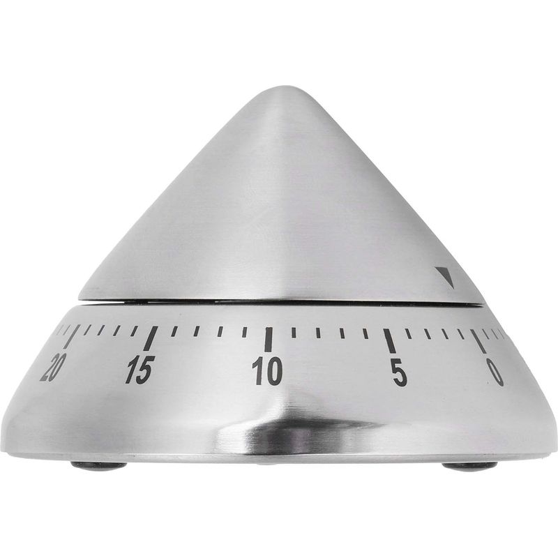 Mechanischer Küchentimer, Kochtimer Aus Edelstahl Mit Manuellem Countdown-timer Für Kochen Und Sport