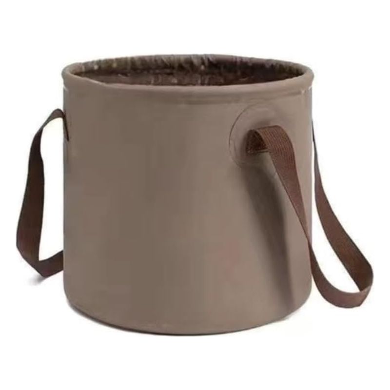Zusammenklappbarer Eimer Mit Griff, 5 Gallonen (20 Liter), Geeignet Für Camping, Angeln, Wandern Und Haushaltsreinigung.