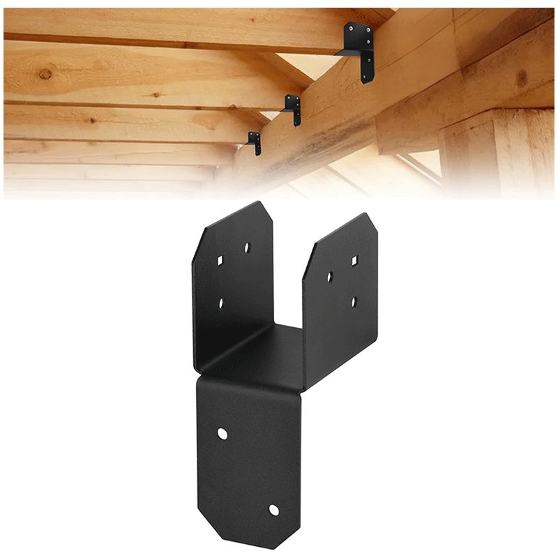 Satz Mit 4 Balkenankerverbindern / Montagehalterungen Für Pergola-säulenabdeckungen (11,52 Zoll)