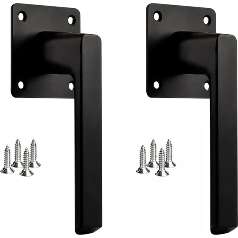Set Mit 2 Schiebetürgriffen, 15 Cm, Für Fenster, Schubladen, Scheunentore, Rolltüren, Schiebetüren, Garagentore, Einzeltüren