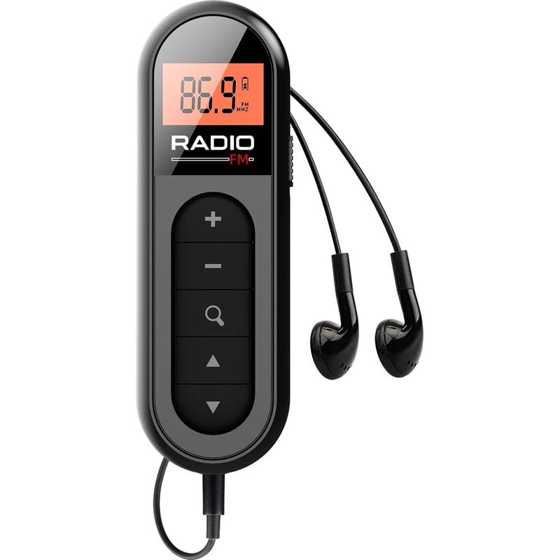Dieses Tragbare Mini-radio Eignet Sich Für Optimalen Empfang Und Ist Daher Ideal Für Sportarten Wie Den Stierkampf.