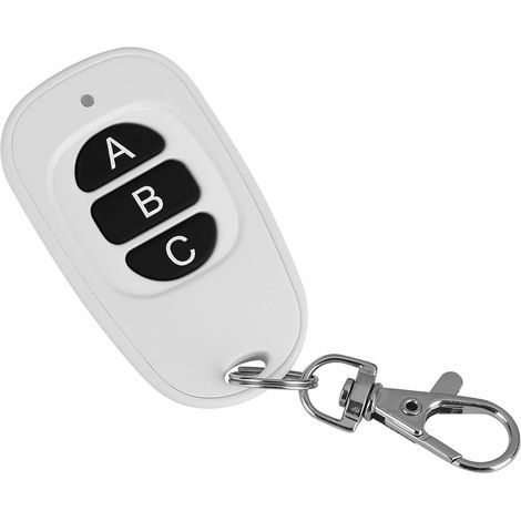 Télécommande Ev1527, Garage Télécommande 433mhz, 3 Canaux Télécommande Sans Fil Émetteur Pour Contrôle Facile