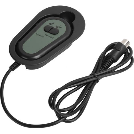 Télécommande Électrique Canapé 2 Boutons Pour Fauteuil Releveur, Contrôle Manuel 5 Broches Pour Récliner Électrique