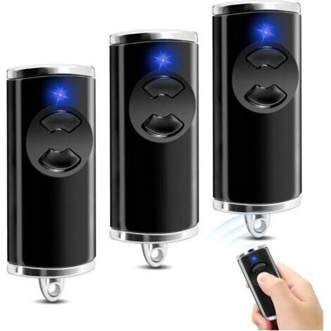 Alliandistélécommande De Porte De Garage 868 Mhz Compatible Avec Hörmann Bs Hsm4 Hse2 Hs1 Hs4 Hsz1 Hsz2, Émetteur Manuel, Télécommande De Portail, 3 Pièces