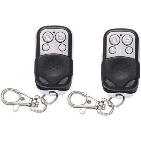 Alliandis2 Piece 433.92mhz Garage Remote Control Duplicate Remote Control For 302 304 313 220 250 252, 4 Buttons Tonchean