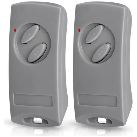 Alliandistelecommande Portail Pour Ecostar Rse2-433, Rsc2-433, Rsz1-433, Compatible Avec Hormann Ecostar Liftronic/tubauto Europro 500/700/800 Portronic D2500/d5000/s4000, 2 Pièces
