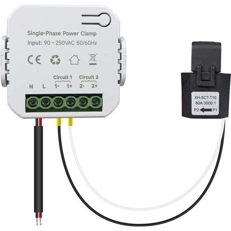 Alliandisouvre-porte De Garage Wifi, Contrôle App, Télécommande, Prend En Charge Alexa Google Home, Passerelle Zigbee2mqtt Requise, 1 Pièce-rapanda