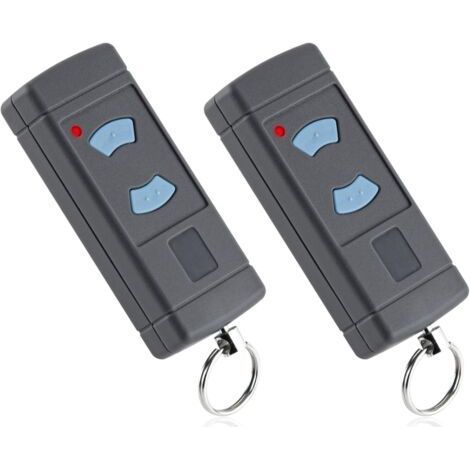 Alliandislot De 2 Émetteur Garage Boutons Bleus 868mhz Remplacement Pour Hormann Hse2-868 Hsm4-868 Hse4-868 Compatible Avec Tubauto Hsm4-868 Hs4-868