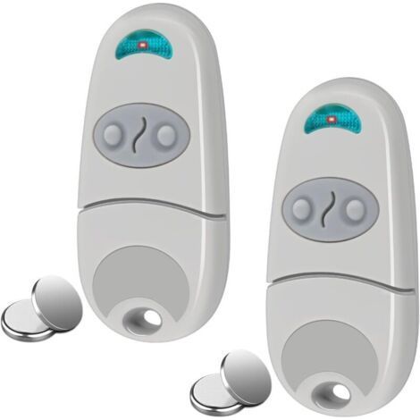 Alliandistélécommande Compatible Avec C@me,2 Pièces Telecommande Portail 432ev,ee,na,433,92 Mhz 2 Canaux Compatible 432ev,ee,na(comprend 2 Batteries Supplémentaires)