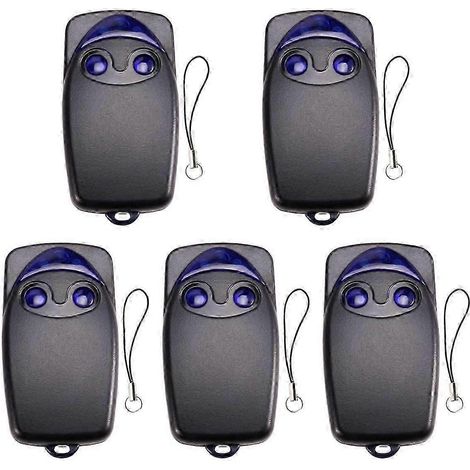 Télécommande Universelle Flo2rs 433 Mhz À 2 Boutons Pour Porte De Garage (remplacement).