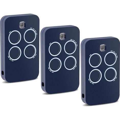 3 Pièces De Rechange Pour Télécommande Genius, 433,92 Mhz Pour Garage 4 Canaux Compatible Avec Genius Echo Tx4 433 Rc,echo Tx2 433 Rc,te443h Bravo