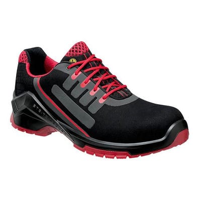 Sicherheitshalbschuh VD PRO 1560 ESD, S2 SRC CI, schwarz/rot, XB, Größe 45