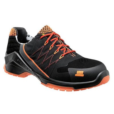 Sicherheitshalbschuh VD PRO 1140 ESD, S1 SRC, schwarz/orange, NB, Größe 36