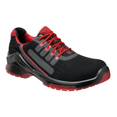 Sicherheitshalbschuh VD PRO 1460 ESD, S1 SRC, schwarz/rot, XB, Größe 46