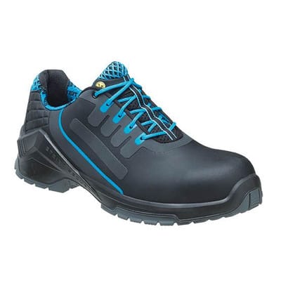 Sicherheitshalbschuh VD 3520 SST, S2 SRC CI HRO, schwarz/türkis, XB, Größe 36