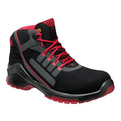 Sicherheitshalbstiefel VD PRO 1760 ESD, S1 SRC, schwarz/rot, NB, Größe 40