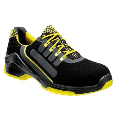 Sicherheitshalbschuh VD PRO 1580 ESD, S2 SRC CI, schwarz/gelb, XB, Größe 47