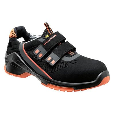 Sicherheitssandale VD PRO 1040 ESD, S1 SRC, schwarz/orange, NB, Größe 37