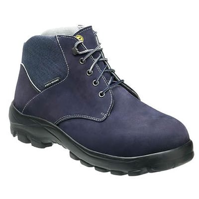 Sicherheitshalbstiefel MED 1500 ESD, S3 SRC, blau/schwarz, W15, Größe 42