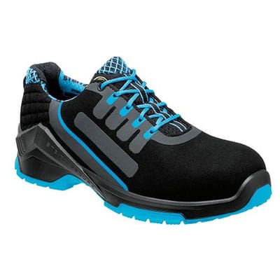 Sicherheitshalbschuh VD PRO 1500 ESD, S2 SRC CI, schwarz/türkis, XB, Größe 48/49