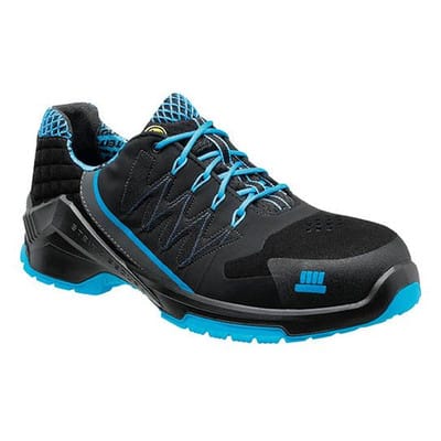 Sicherheitshalbschuh VD PRO 1100 ESD, S1 SRC, schwarz/türkis, NB, Größe 37