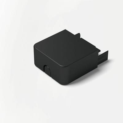 Einbauprofil-Endkappe, ChannelLine G1, schwarz