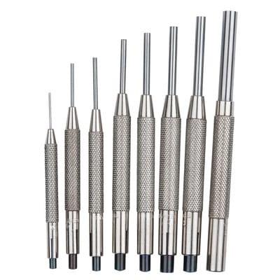 Durchtreiber-Satz, 8-teilig, 09-1,4-1,8-2,4-2,8-3,4-3,9-5,9mm