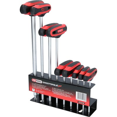 T-Griff-Torx-Winkelstiftschlüssel-Satz, 9-teilig
