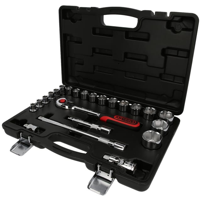 1/2" CHROMEplus Steckschlüssel-Satz, 23-teilig