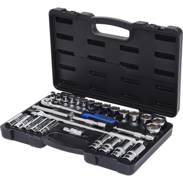1/2" CHROMEplus Steckschlüssel-Satz, 30-teilig