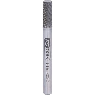 HM Zylinder-Frässtift Form A ohne Stirnverzahnung, 6mm