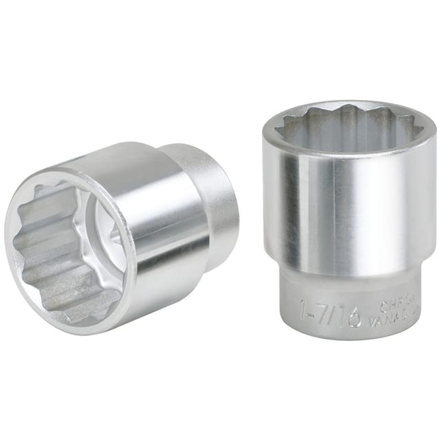 3/4" 12-kant-Stecknuss, kurz, 15/16