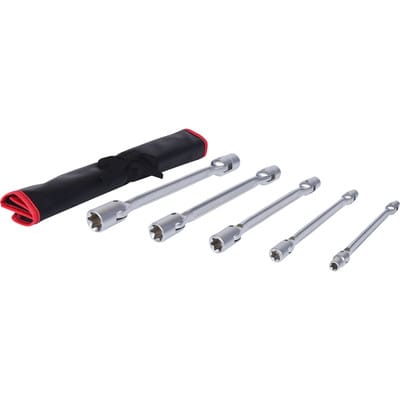 Torx-E-Doppel-Gelenkschlüssel-Satz, 5-teilig