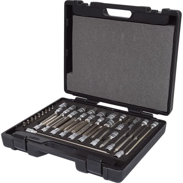 1/4"+1/2" KFZ-Bit-Stecknuss-Satz, 38-teilig